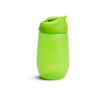 Bicchiere con Cannuccia Simple Clean Verde 296ml