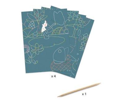 Dessins pour gratter L'tang