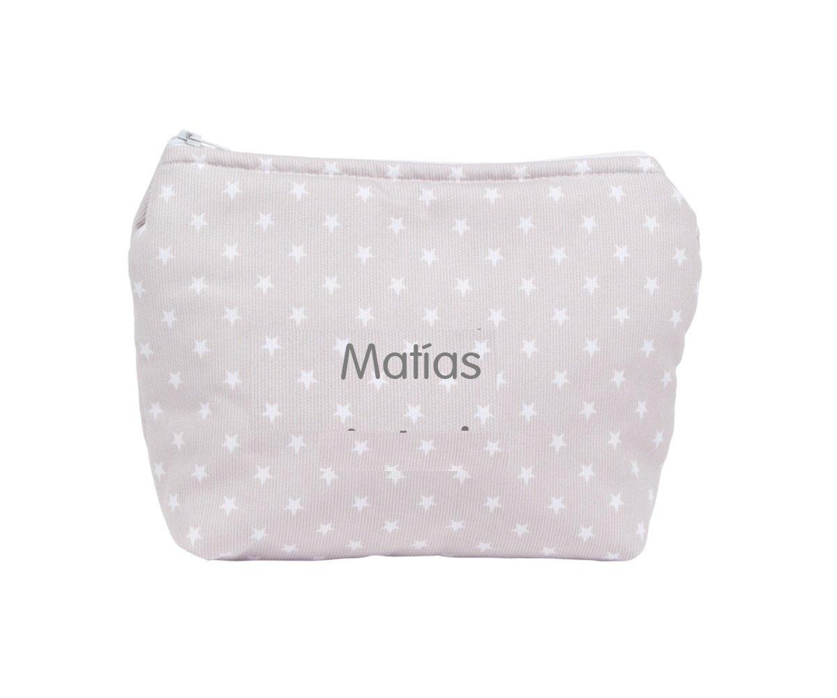 Necessaire Infantil Classic Star Cinza - Personalizado