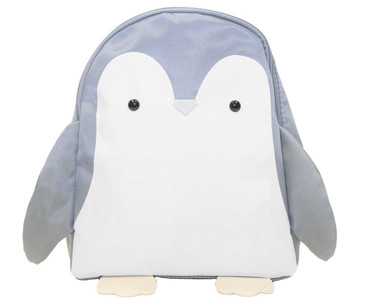 Mochila Infantil Miyu Pingüino Gris Personalizable