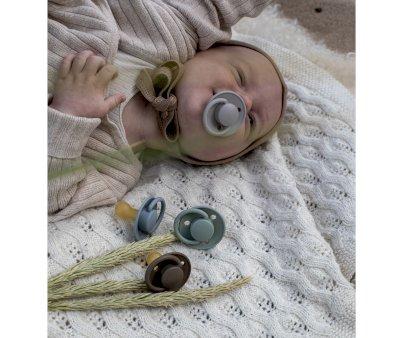 2 Chupetas Bibs Lux Desert Sand/Sunshine