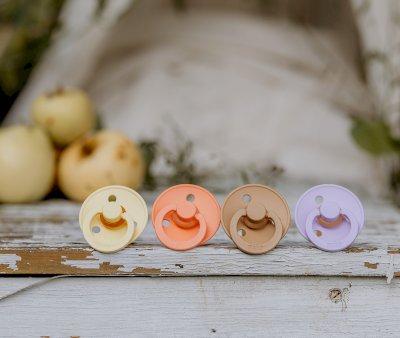 2 Chupetas Bibs Colours Desert Sand/Sunshine