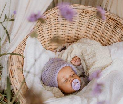 2 Chupeta Bibs Colors Sunshine/Violet Sky