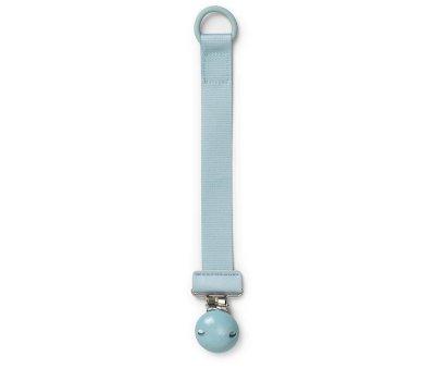 Porta-chupeta Madeira Clip Aqua turquesa