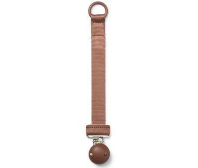 Clip per Ciuccio Legno - Burned Clay