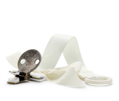 Clip per Ciuccio Vanilla White
