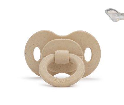 Chupete Bamb Silicona Pure Khaki +3m