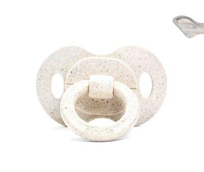 Chupete Bamb Silicona Greige Lily +3m