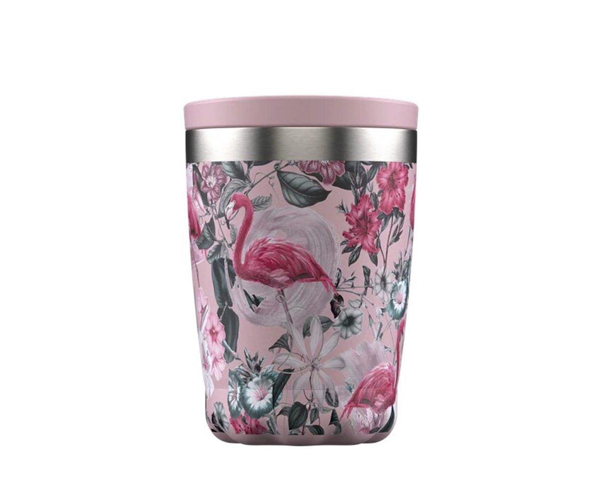 Vaso Café 340ml  Flamingo