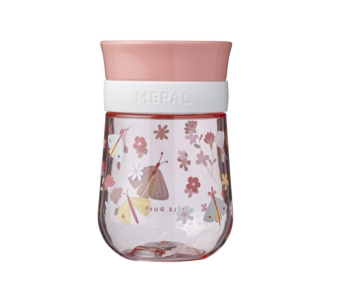 Vaso Antiderrame 360º Mio Flores Y Mariposas 300ml