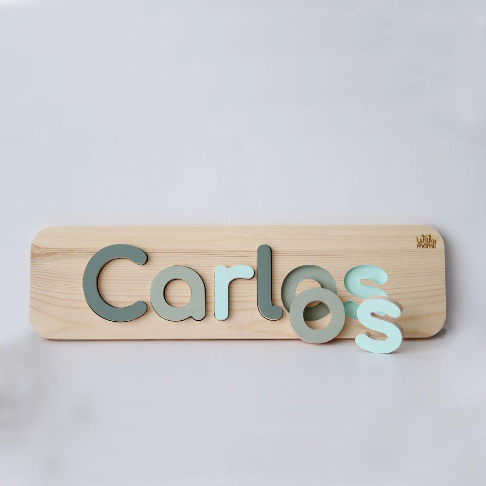 Puzzle di Legno Nome Personalizzato - Tutete