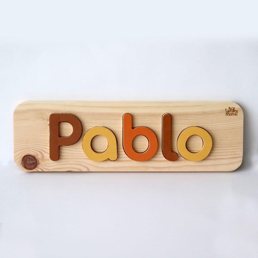 Name Puzzle Personnalisé pour Enfants-Puzzle en Bois avec Nom