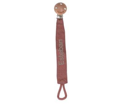 Porta-chupetas Wash Cordo Clay Personalizvel