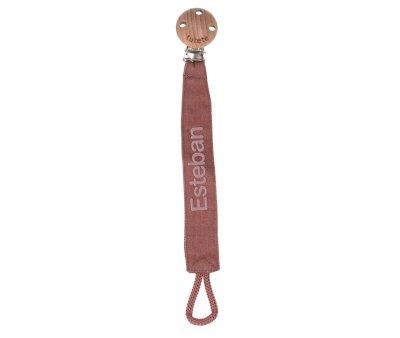 Porta-chupetas Wash Cordo Clay Personalizvel