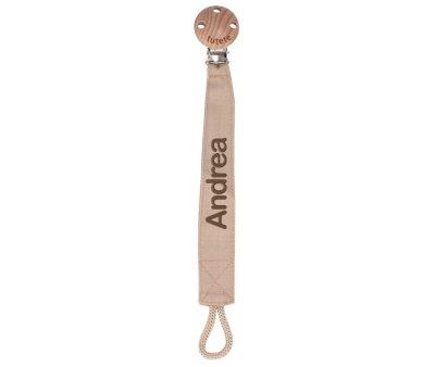 Porta-chupetas Wash Cordo Ivory Personalizvel