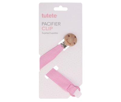 Chupetero Wash Silicona Rosa Personalizable