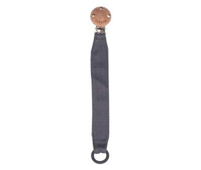 Porta-chupeta Wash Silicone Charcoal Personalizvel