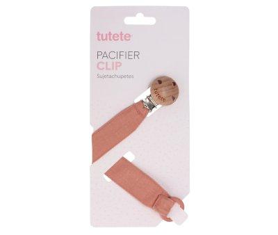 Chupetero Wash Silicona Peach Personalizado