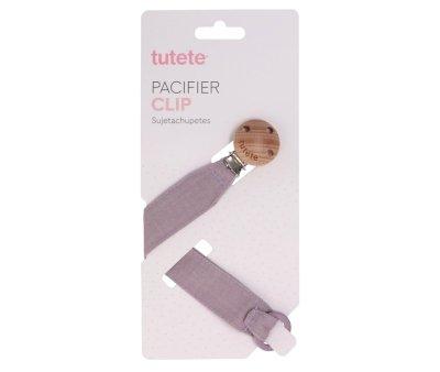 Porta-chupeta Wash Silicone Dusky Lilac