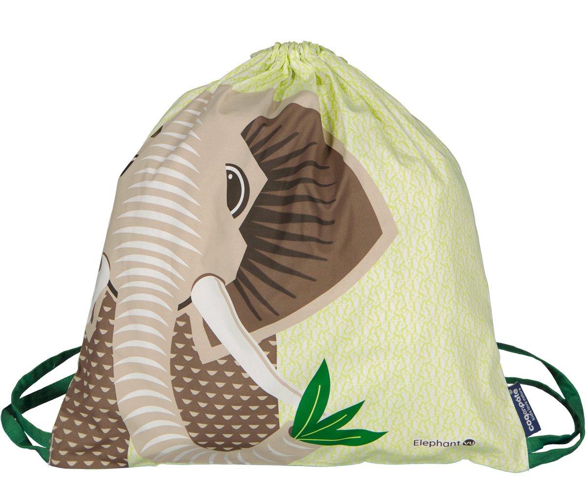 Mochila Saco Elefante Verde Personalizable