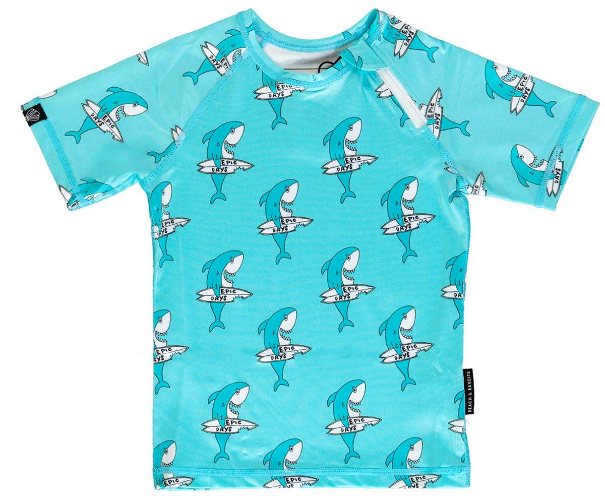 T-Shirt MC Nuoto UV Shark Dude