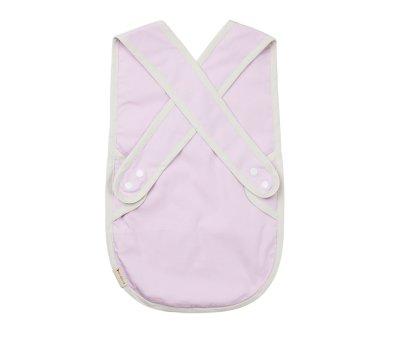 Grembiule-Bavaglio Cross Back Lilac Personalizzato