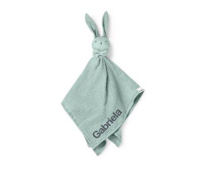 Doudou Blinkie Malte Aqua Turquoise Personalised