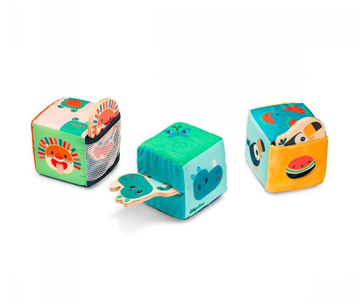 Cubes Jeu De Cache-cache La Jungle