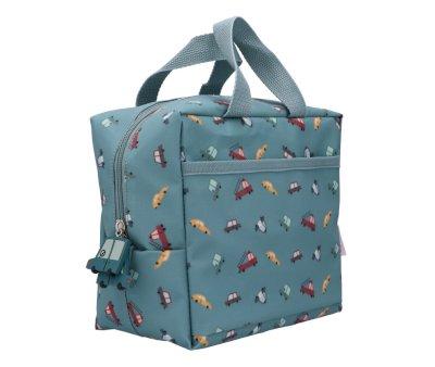 Bolsa Merenda Trmica Vintage Cars Personalizvel