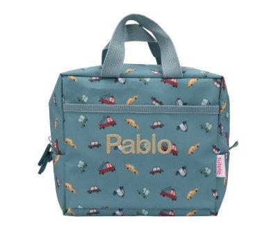 Bolsa Merenda Trmica Vintage Cars Personalizvel