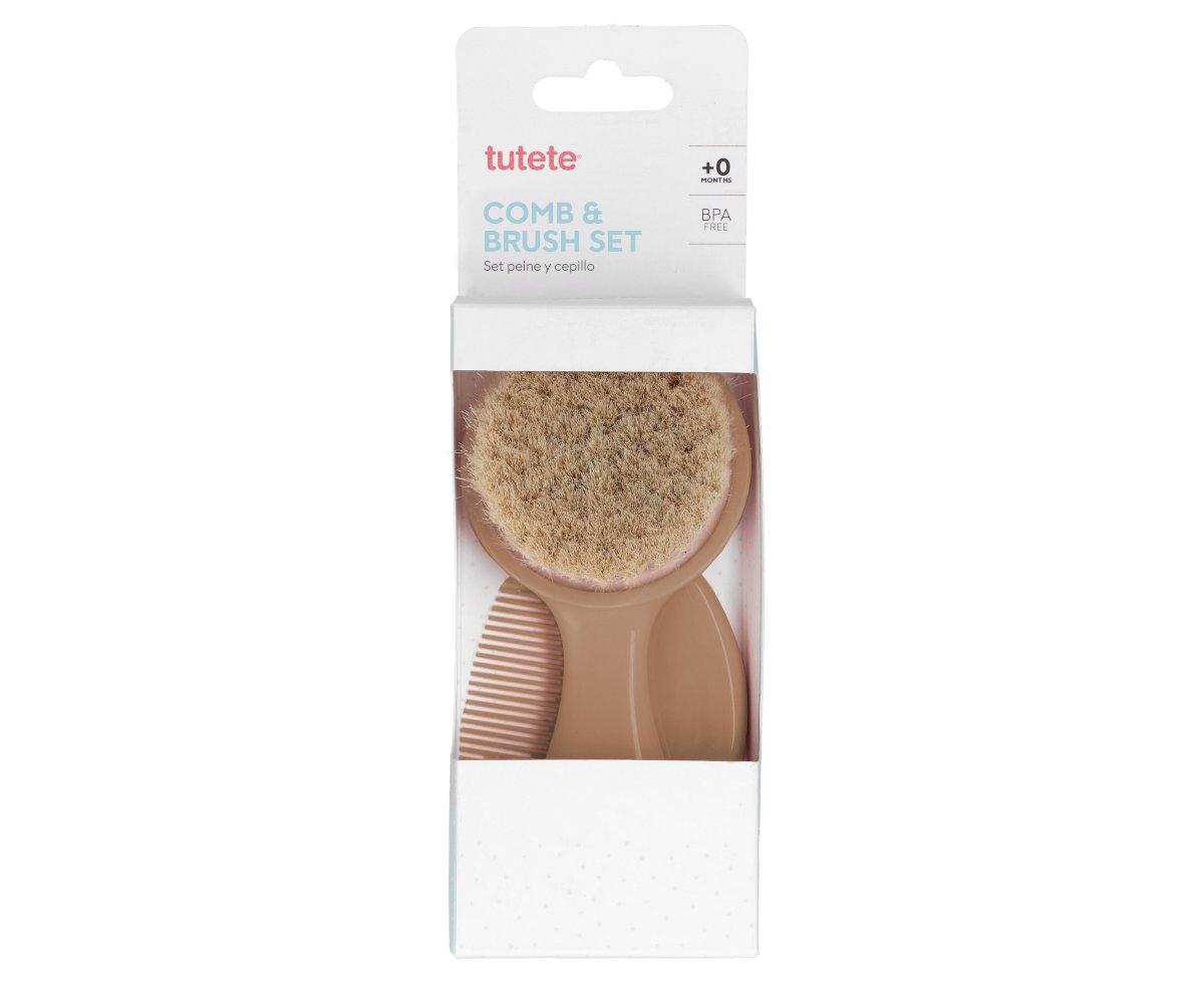 Ensemble De Peigne Et Brosse Tutete Caramel - Personnalisé