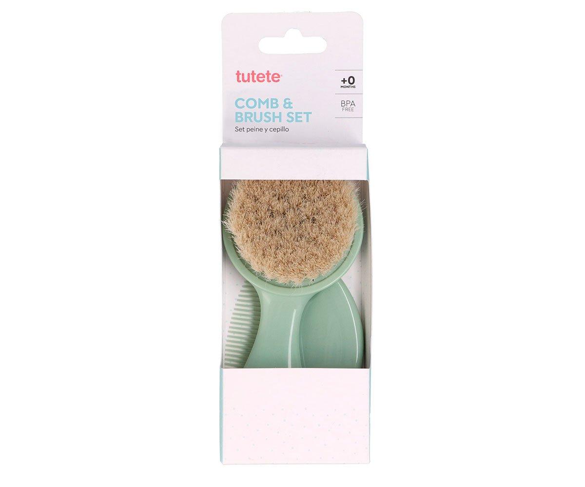 Ensemble De Peigne Et Brosse Tutete Sage - Personnalisé