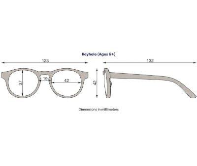 Gafas de Sol Flexibles (+6 aos) Keyhole Mint to Be