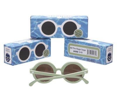 Gafas de Sol Flexibles (3-5 aos) Original Round All the Rage Sage
