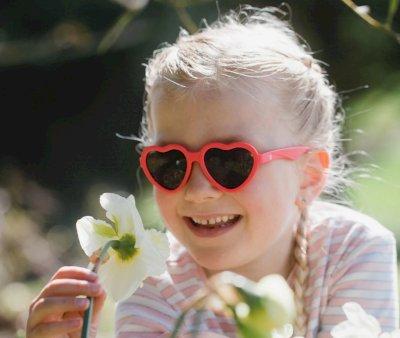 Gafas de Sol Flexibles (0-24 m) Hearts Queen Of Hearts