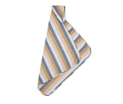 Toalha com capuz Mie Stripe Stripe Light Lavender