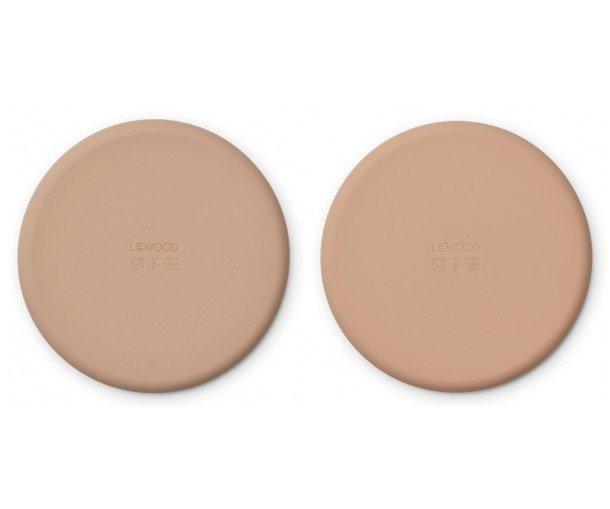 2 Pratos Silicone Brandon Pale Tuscany/TuscanyRose