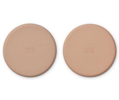 2 Pratos Silicone Brandon Pale Tuscany/TuscanyRose