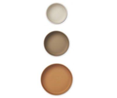 Conjunto 3 taas silicone Multi Mix Audrey Sandy 3
