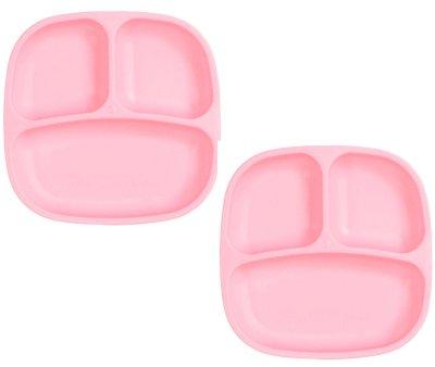 Pack 2 Pratos Compartimentos Replay Ice Pink