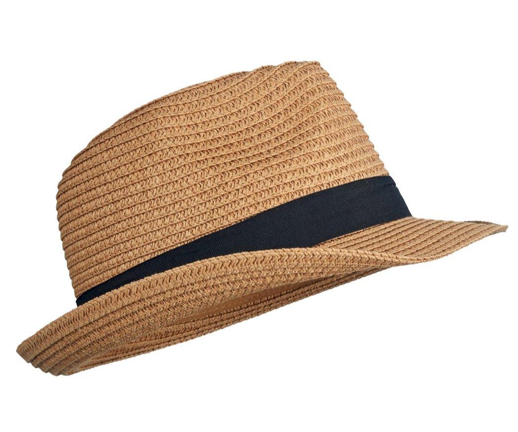 Chapeau Feodora Marron/mélange Noir