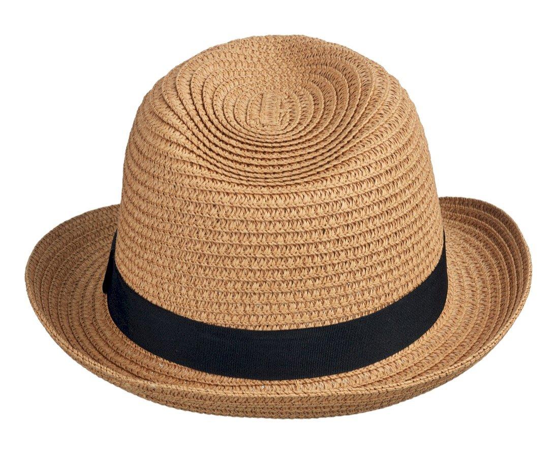 Chapeau Feodora Marron/mélange Noir