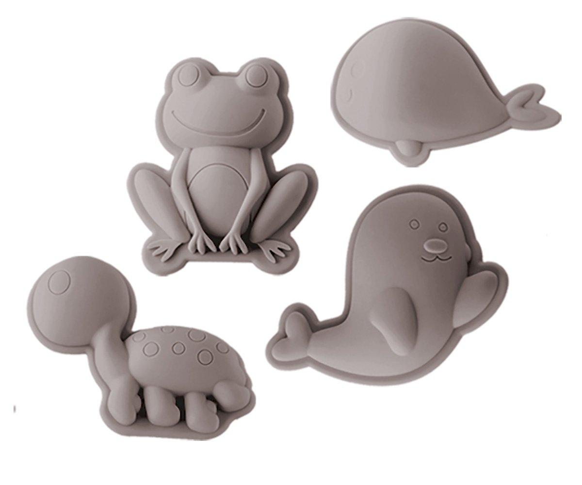 Set moldes de areia Cinza Claro Frog