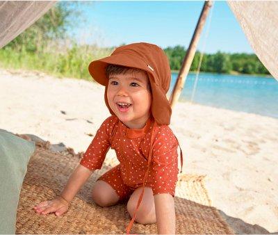 Cappellino Protezione Solare Flap Rust