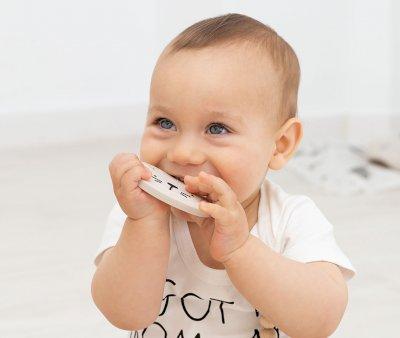 Milo The Dog Rose Silicone Teether