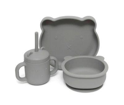 Taa com ventosa Bear Pewter Green