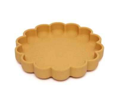Prato com ventosa Lion Ocre