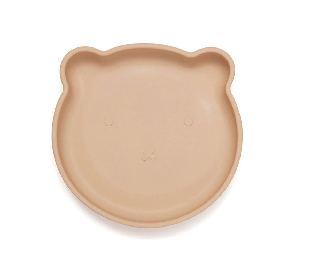 Assiette ventouse rose - PETIT MONKEY