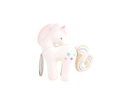Mordedor Sonajero de Caucho Tikiri Unicornio
