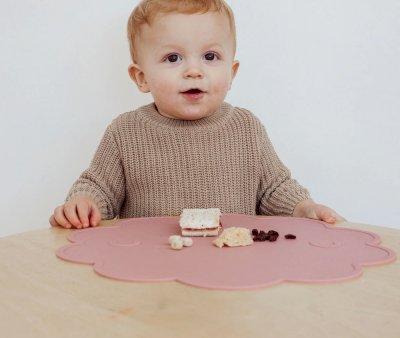 Esteira Individual Jelly  Powder Rosa